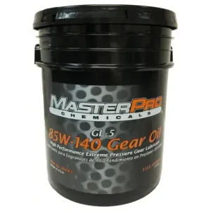 MasterPro Conventional Gear Oil 85W-140 5 Gallon – 80042