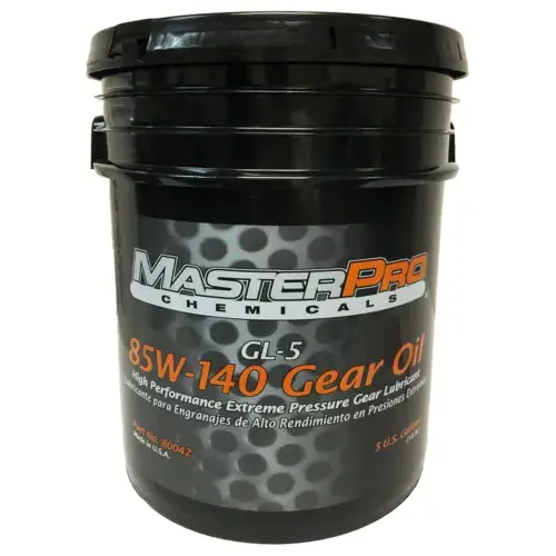 MasterPro Conventional Gear Oil 85W-140 5 Gallon – 80042