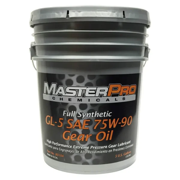 MasterPro Synthetic Gear Oil 75W-90 5 Gallon – 80104