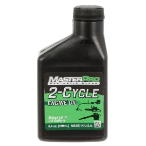 MasterPro Full Synthetic 2-Cycle Motor Oil 6.4 Ounce – 80016 - view 2