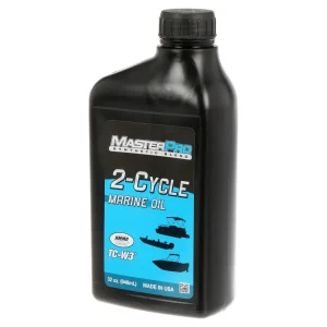 MasterPro TCW-3 Marine 2-Cycle Oil 32 Ounce – 80021
