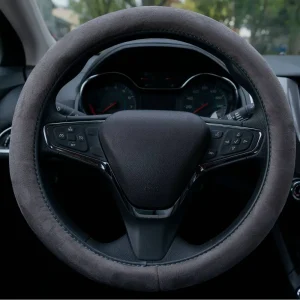Custom Accessories Steering Wheel Cover Gray – 38552P - view 4