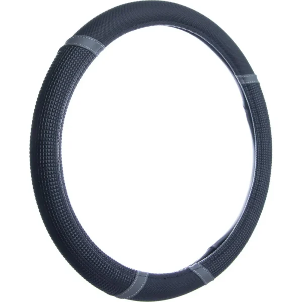 Custom Accessories Steering Wheel Cover Black, Gray – 38667P