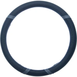 Custom Accessories Steering Wheel Cover Black, Gray – 38667P - view 3