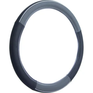 Custom Accessories Steering Wheel Cover Black, Gray – 38850P