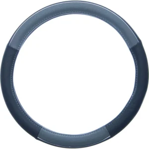 Custom Accessories Steering Wheel Cover Black, Gray – 38850P - view 3