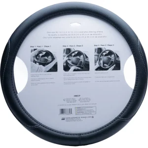 Custom Accessories Steering Wheel Cover Black – 38853P - view 2