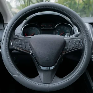 Custom Accessories Steering Wheel Cover Gray – 38854P - view 4