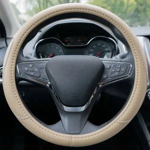 Custom Accessories Steering Wheel Cover Tan – 38855P - view 4