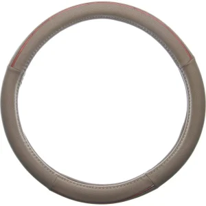 Custom Accessories Steering Wheel Cover Burlwood, Tan – 38872P - view 3