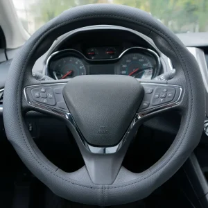 Custom Accessories Steering Wheel Cover Black – 39730P - view 4