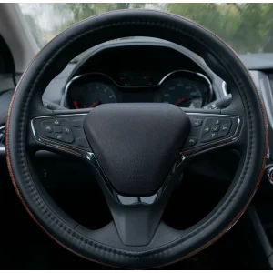 Custom Accessories Steering Wheel Cover Brown – 39755P - view 4