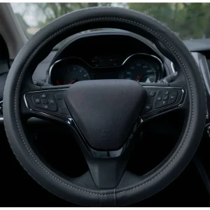 Custom Accessories Steering Wheel Cover Gray – 39764P - view 4