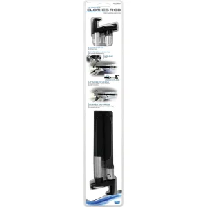 Custom Accessories Extendable Adjustable Clothes Bar – 56677 - view 2
