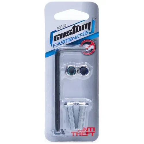 Custom Accessories License Plate Fastener – 93368
