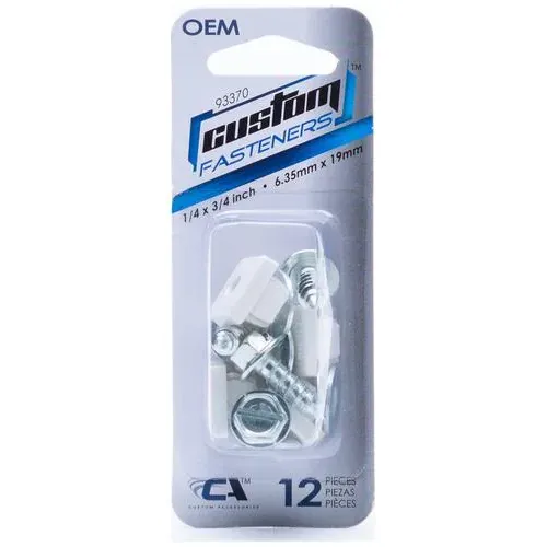 Custom Accessories License Plate Fastener – 93370
