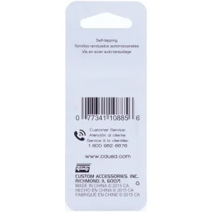 Custom Accessories License Plate Fastener – 93370 - view 3