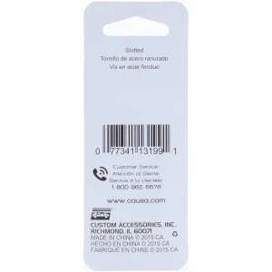 Custom Accessories License Plate Fastener – 93372 - view 3