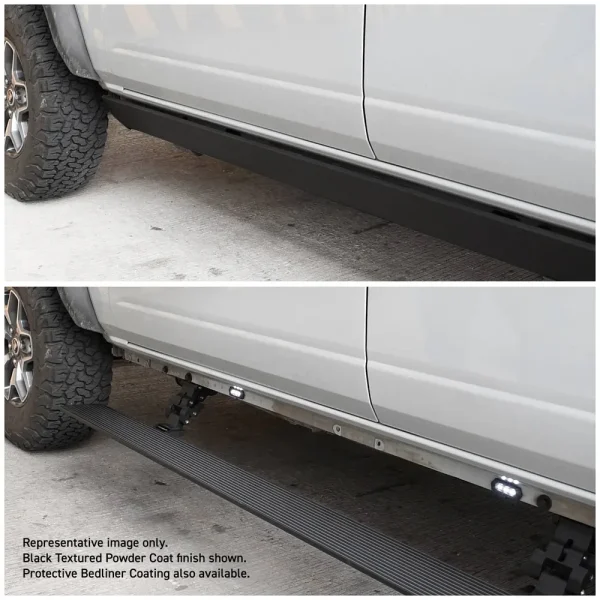 Go Rhino Black Aluminum Running Board – 20436680T