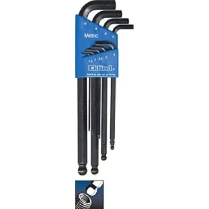 Eklind 13509 Stubby-Ball-Hex-L Key Allen Wrench – 9pc set Metric MM sizes 1.5-10 - view 4
