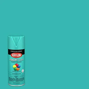Colormaxx K05576007 Spray Paint and Primer for Indoor/Outdoor, Satin Sea Glass - view 2