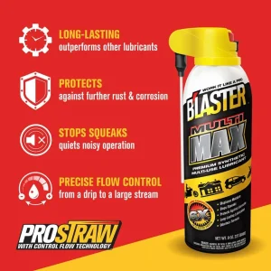 Blaster 16-MM-DS Multi Max Premium Synthetic Multi-Use Lubricant 8oz. Can - view 2