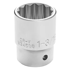 Performance Tool W34538 3/4″ Drive 12-Point SAE Standard Socket, 1-3/16″ - view 2