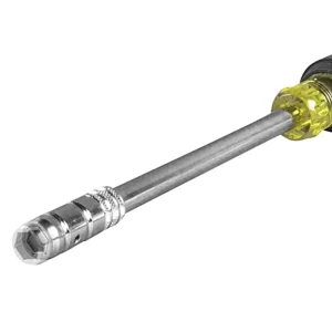 Klein Tools 65129 2-in-1 Nut Driver, Hex Head Slide Drive, 6-Inch - view 4