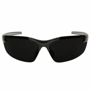 Edge Eyewear Zorge G2 Safety Glasses, Black Frame, Smoke Vapor Lens (DZ116VS-G2) - view 2