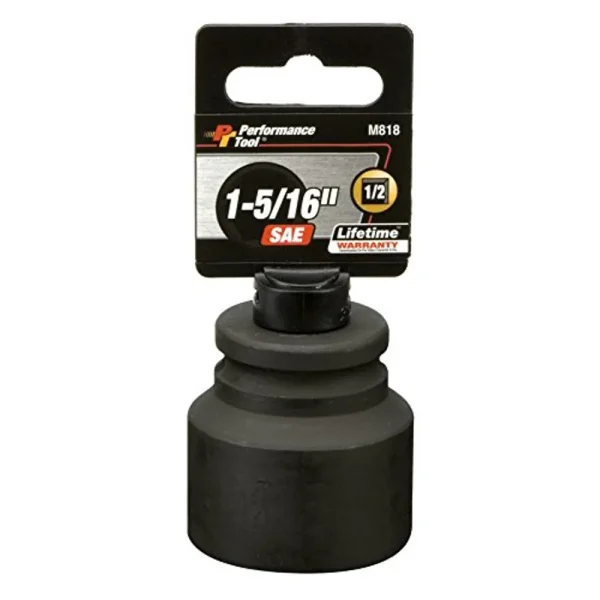 Performance Tool M818 1/2″ Dr. 1-5/16″ Impact Socket