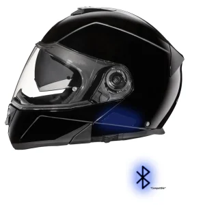 Daytona Helmets Glide Modular Motorcycle Helmet With Visor (MG1-A-XS) - view 2