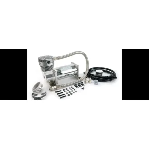 VIAIR 420C Chrome Compressor Kit 3/8 Port 12V 33% Duty Sealed (42042)