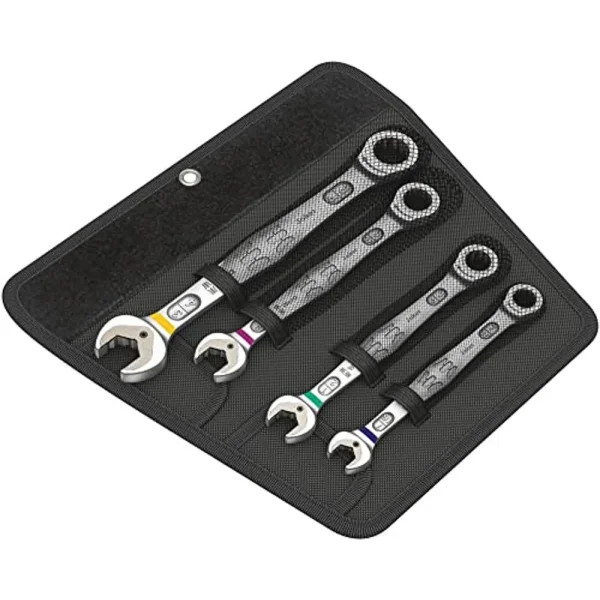 Wera 05073295001 4 Pc Joker Comb. Wrench Set (7/16 1/2 9/16 3/4