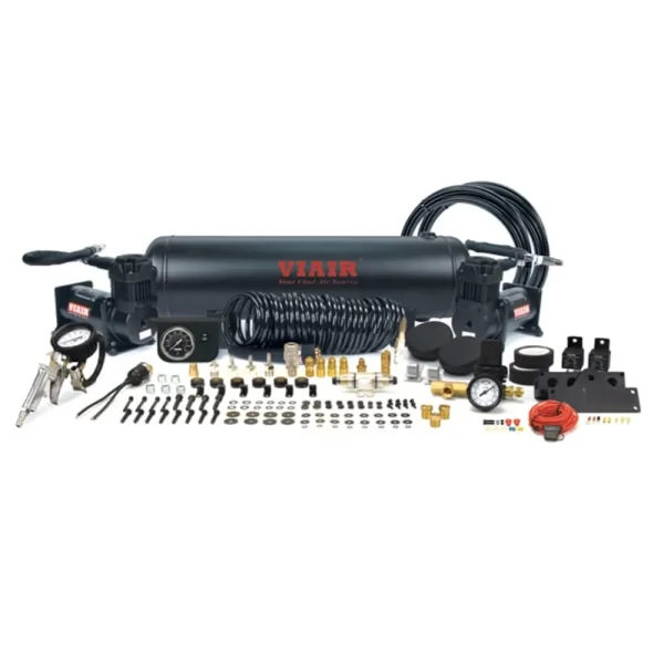 Viair Dual Stealth Black 380C Air System 200 PSI, 2.5 Gal Tank (20014)
