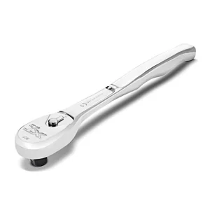 Powerbuilt 649938 3/8″ Drive 90 Tooth Professional Ratchet, Seal-Head Ratchet