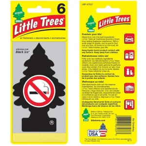 Little Trees U6P-67037 Air Car Freshener Traditional No Smoking, 6-Pack - view 2