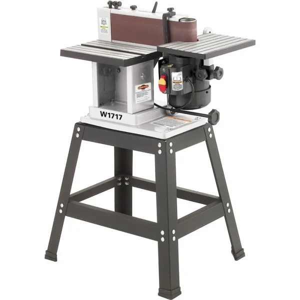 Shop Fox Horizontal Vertical Belt Sander with Quick-Change System (W1717)