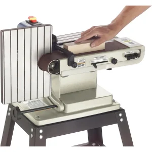 Shop Fox Horizontal Vertical Belt Sander with Quick-Change System (W1717) - view 2