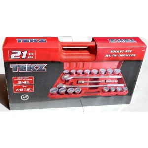 Titan Tools 18188 21-Piece SAE 3/4in Dr. Socket Set - view 2