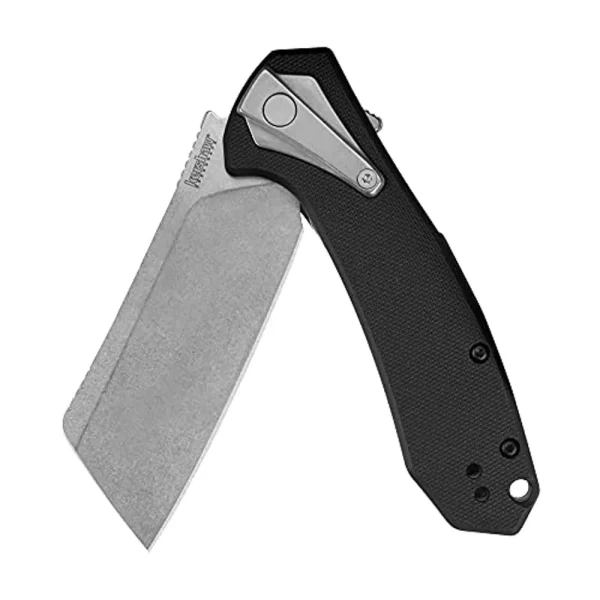 Kershaw 3455 Bracket Cleaver Pocket Knife, 3.4-in. Blade