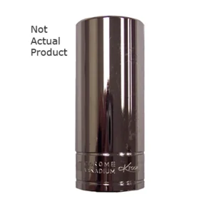 K Tool 27421 Chrome Socket, 3/8″ Drive, 21mm, 12 Point, Deep