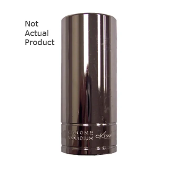 K Tool 27421 Chrome Socket, 3/8″ Drive, 21mm, 12 Point, Deep