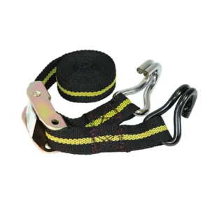 K Tool 73864 Tie Down Motorcycle 1″ x 6′ 400 LB. Capacity – ! Chrome & 1 PVC Coated Hook