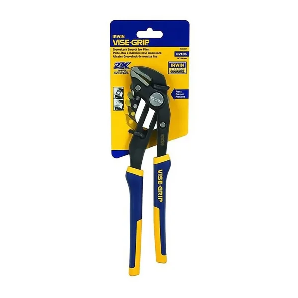 Irwin Vise-Grip 4935097 10″ Smooth Jaw Groovelock Pliers