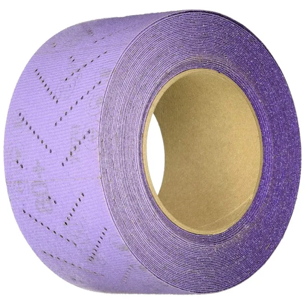 3M 70mm X 12m 80+Grit Cubitron II Hookit Sanding Sheet Roll (34442)