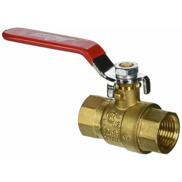 Milton S1094-8 1/2″ FNPT Full Port Heavy-Duty Brass Ball Valve