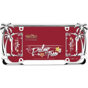 Cruiser Accessories Palm Tree License Plate Frame – 19003 - view 3