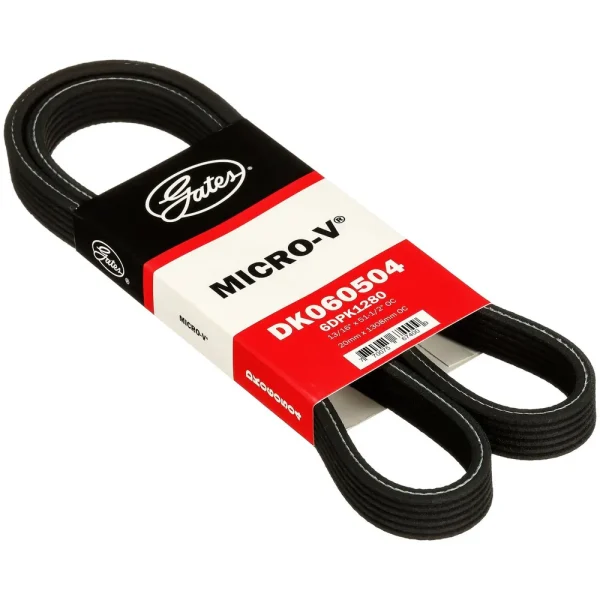 Gates Micro-V Serpentine Belt 6 Rib 51 Inch – DK060504
