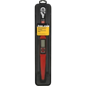 Titan Tools 1/2-Inch Drive X 16-1/2-Inch Digital Torque Wrench, 30-148 Ft/Lbs (23137) - view 2
