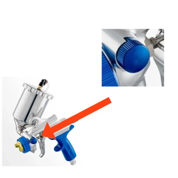 Fuji Spray G-Xpc – Pattern Control Knob – Blue For Spray Gun (6073BLUE)
